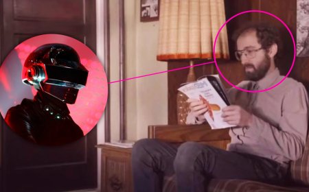 Thomas Bangalter de Daft Punk aparece sin máscara en un...
