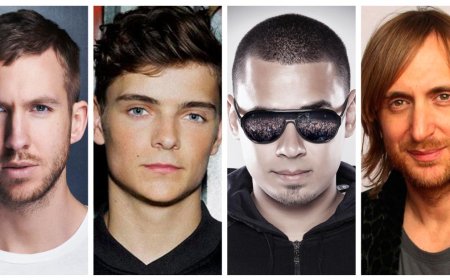 Calvin Harris, Afrojack, Martin Garrix & David Guetta j...