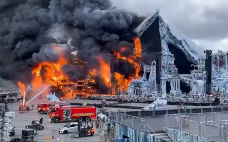 Incendio Consume el Escenario Principal de Tomorrowland...