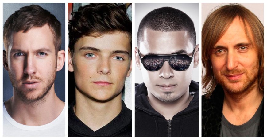 Calvin Harris, Afrojack, Martin Garrix & David Guetta juntos en un videojuego