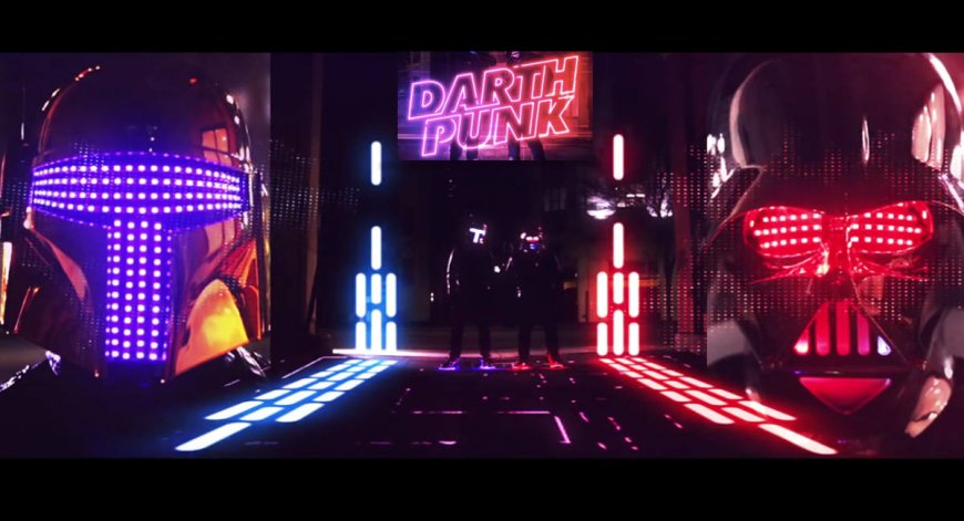 Darth Punk: Cuando juntas a Daft Punk con Stars Wars