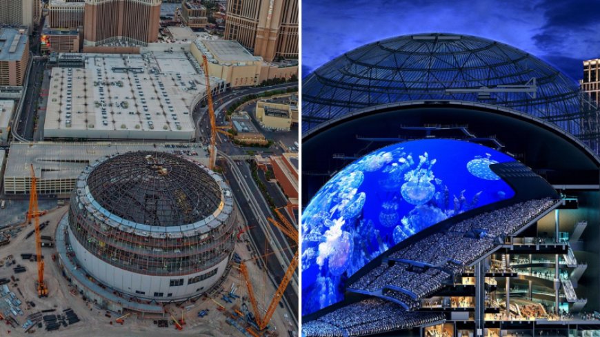 SE REANUDA LA CONTRUCCIÓN DEL MSG SPHERE EN LAS VEGAS