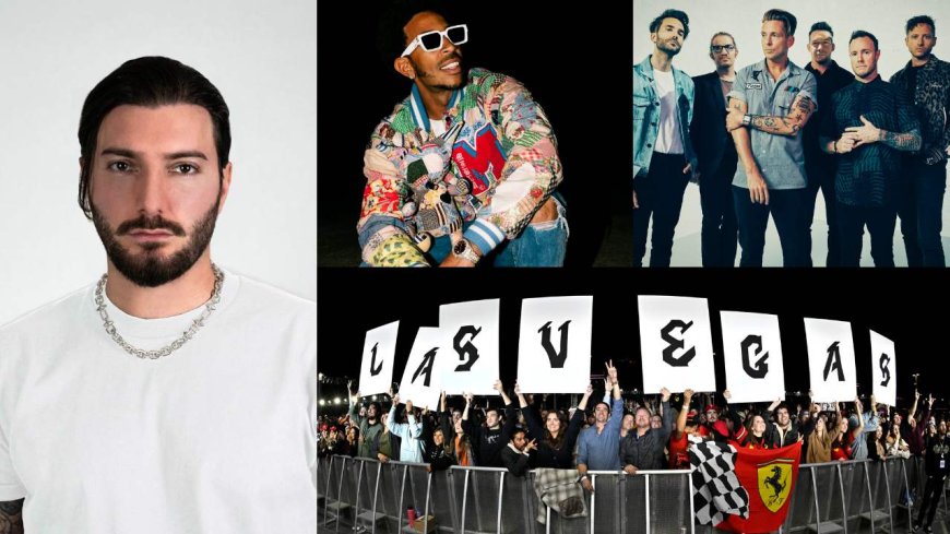 Fórmula 1: Alesso, Ludacris y OneRepublic encenderán el Gran Premio de Las Vegas