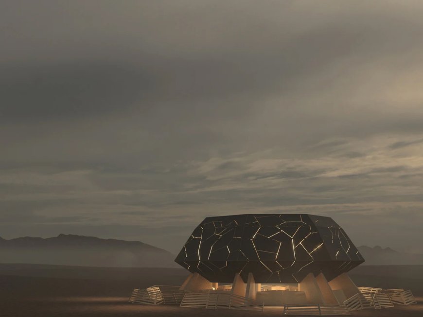 Se revela el Templo Oficial de Burning Man 2025