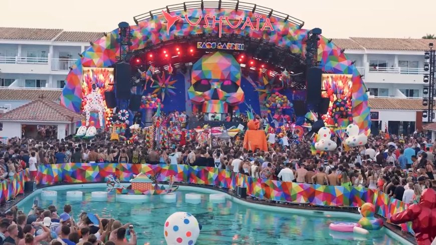 elrow regresa a Ushuaïa Ibiza para la temporada 2025 con dos fechas imperdibles