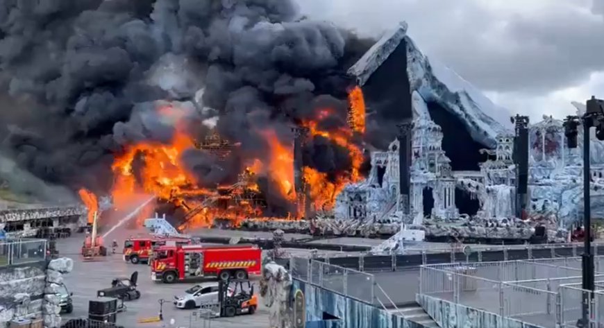 Incendio Consume el Escenario Principal de Tomorrowland a Días de su Inauguración
