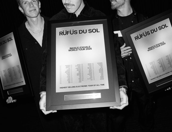 RÜFÜS DU SOL Rompe Récords con la Gira Electrónica Más Exitosa de la Historia