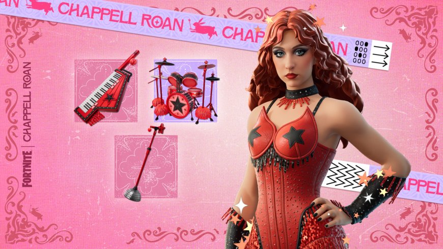 Fortnite anuncia a Chappell Roan como figura central de su Temporada 13