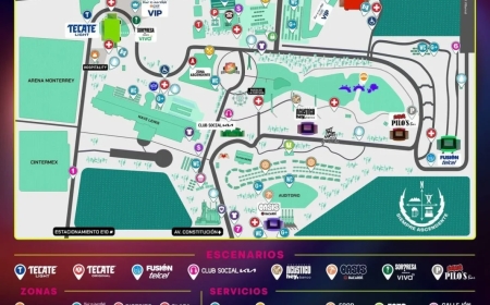 Tecate Pa’l Norte 2026 revela su mapa: así se configura...