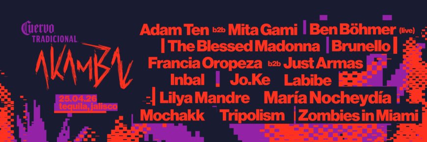 Gana entradas para Akamba Festival 2026 en Tequila con TRÓNICA FM