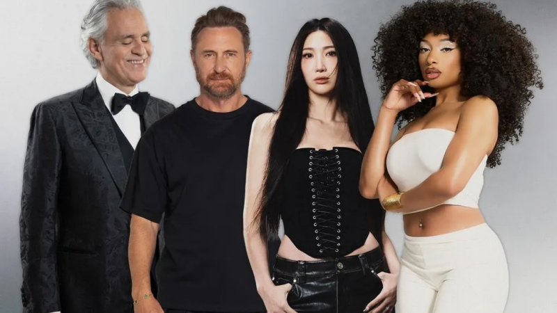 FIFA presenta “DNA”: David Guetta, Megan Thee Stallion, EJAE y Andrea Bocelli unen fuerzas para el himno oficial del Mundial 2026