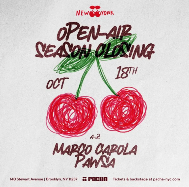 Pacha New York Cierra Temporada con Marco Carola y PAWSA