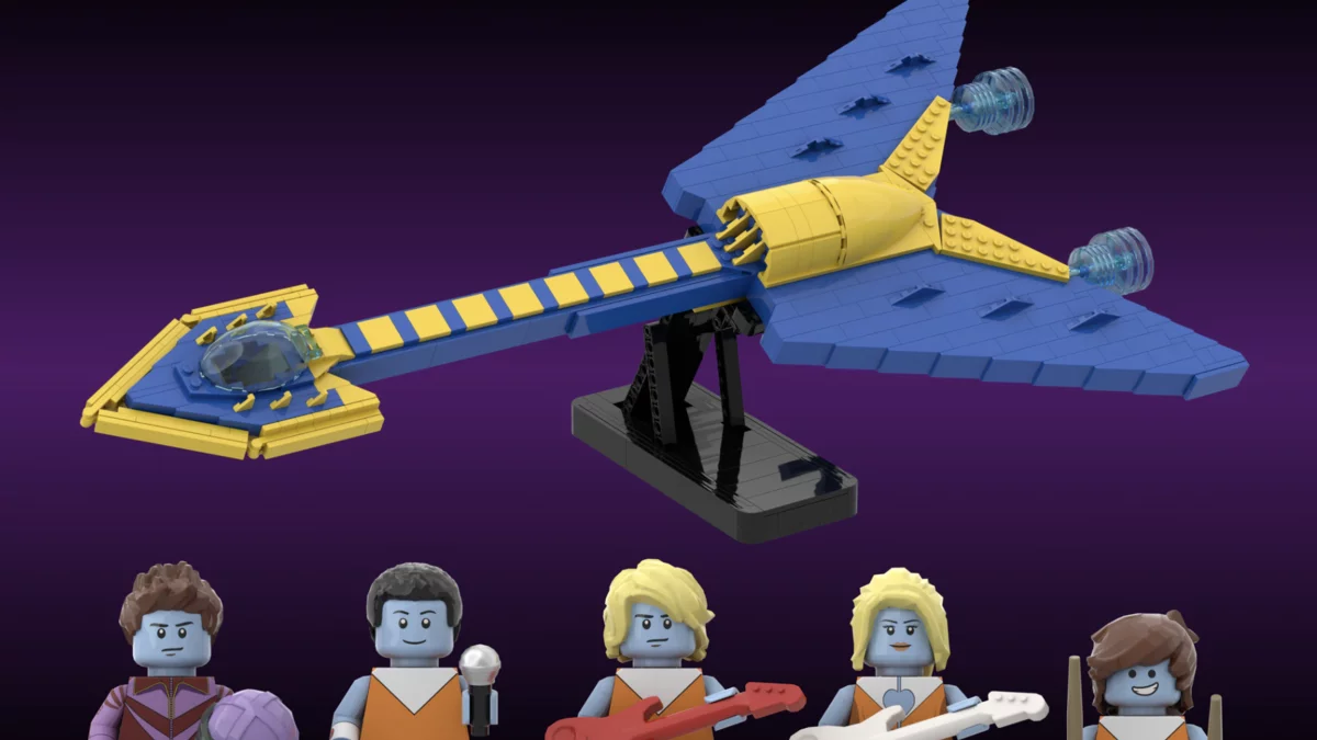 Daft Punk podría tener su propio set de LEGO con la nave Guitarship de Interstella 5555